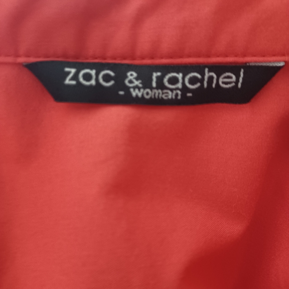Zac & Rachel Vibrant Red Blouse - Picture 11 of 14